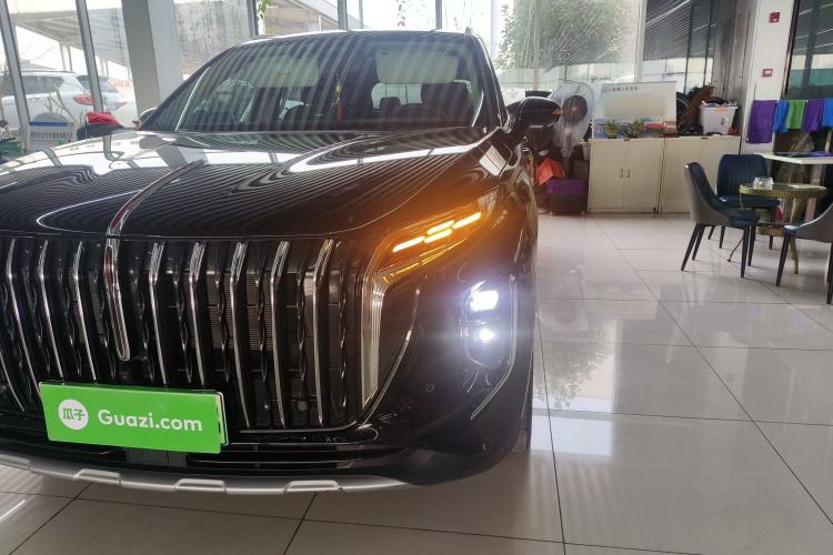 Used Hongqi HS7 PHEV 2024 2.0T PHEV Four-Wheel Drive Flagship Edition 6 Seats Left Front Headlight