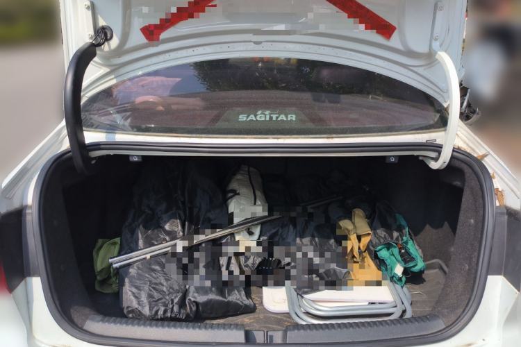 Used Volkswagen Sagitar 2015 230TSI Automatic Luxury Model Trunk