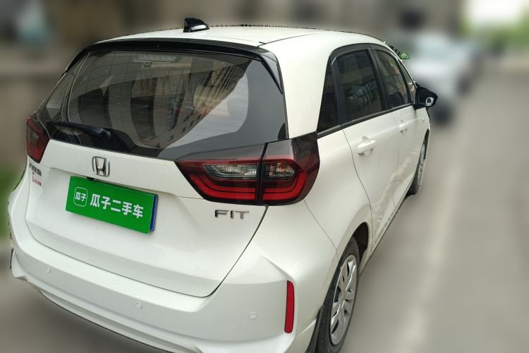Used Honda Fit 2021 1.5L CVT Trend Edition Rear Right 45 Deg