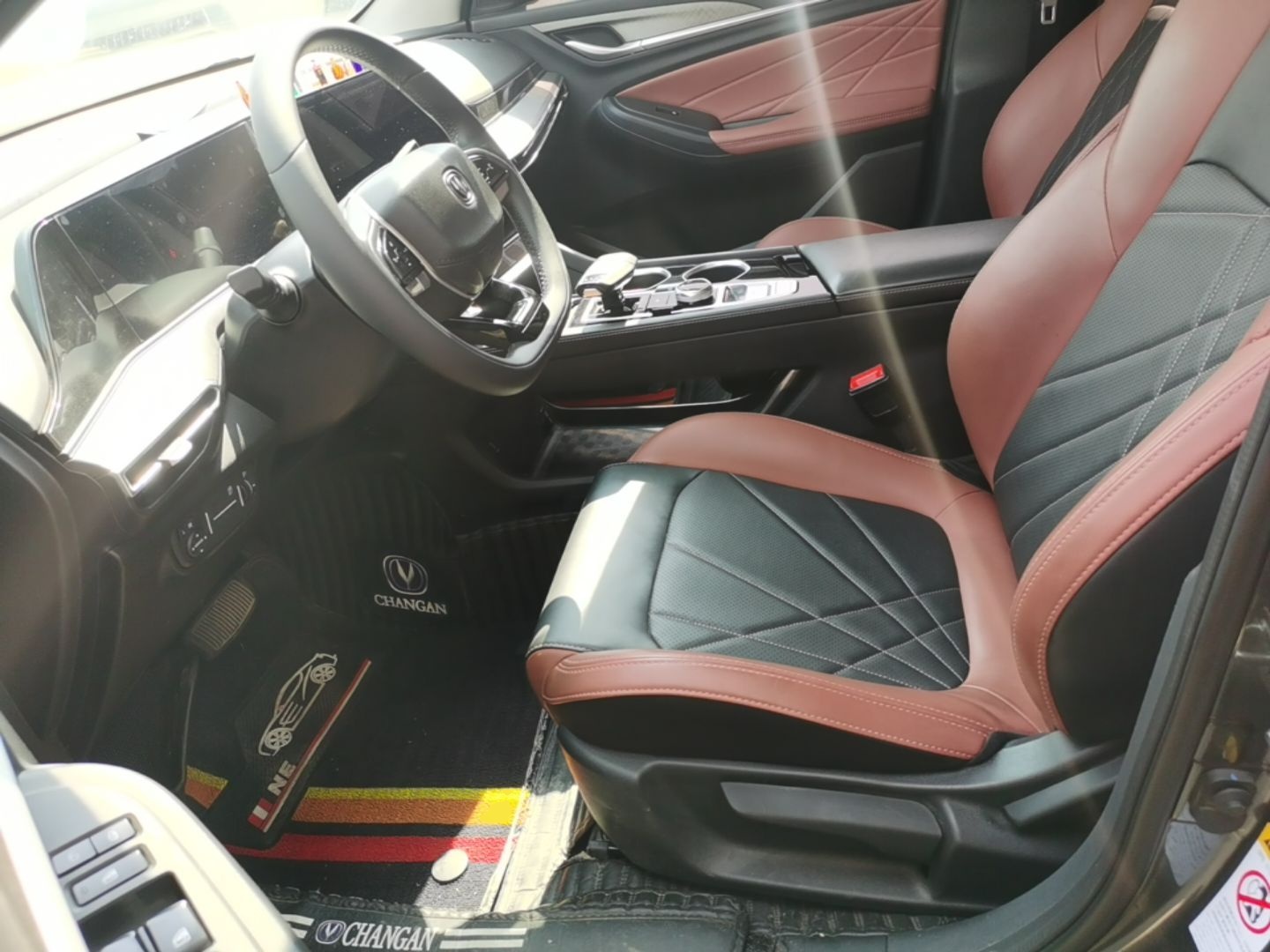 Avant de la voiture