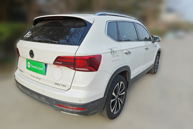 Used Volkswagen Tharu 2021 280TSI Two-Wheel-Drive Luxury Plus Edition Rear Right 45 Deg