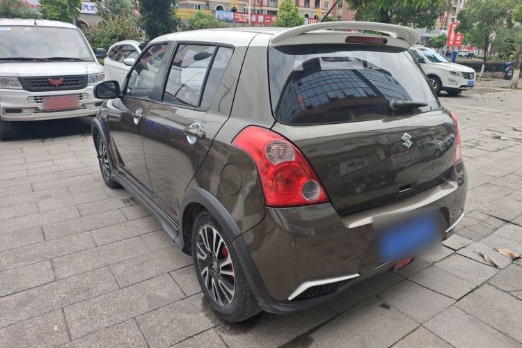Used Suzuki Swift 2013 1.5L Manual 20th Anniversary Limited Edition Rear Left 45 Deg