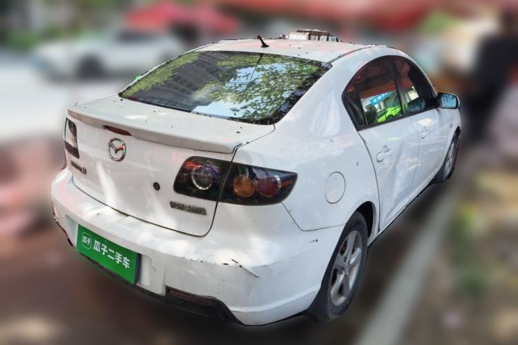 Used Mazda 3 2010 1.6L Manual Classic Stylish Version Rear Right 45 Deg