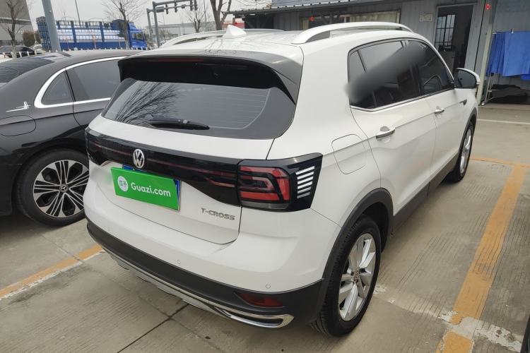 Used Volkswagen T-Cross 2019 1.5L Automatic Comfort Edition Rear Right 45 Deg