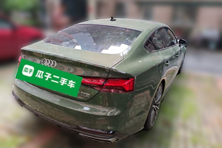 Used Audi A5 2024 Sportback 40 TFSI quattro Luxury Dynamic Model Rear Right 45 Deg