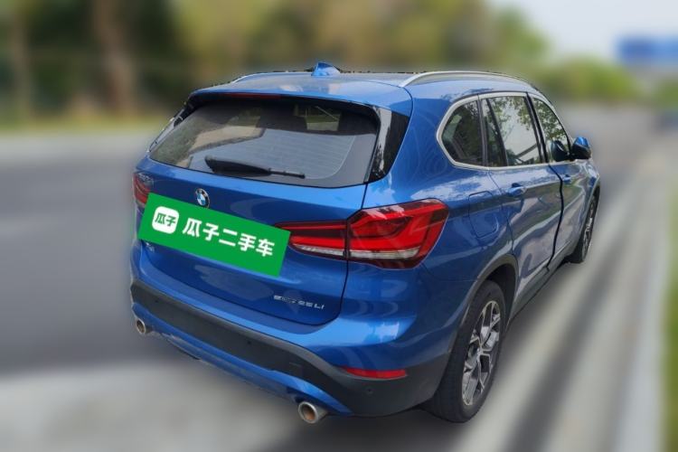 Used BMW X1 2020 sDrive25Li Leading Model Rear Right 45 Deg