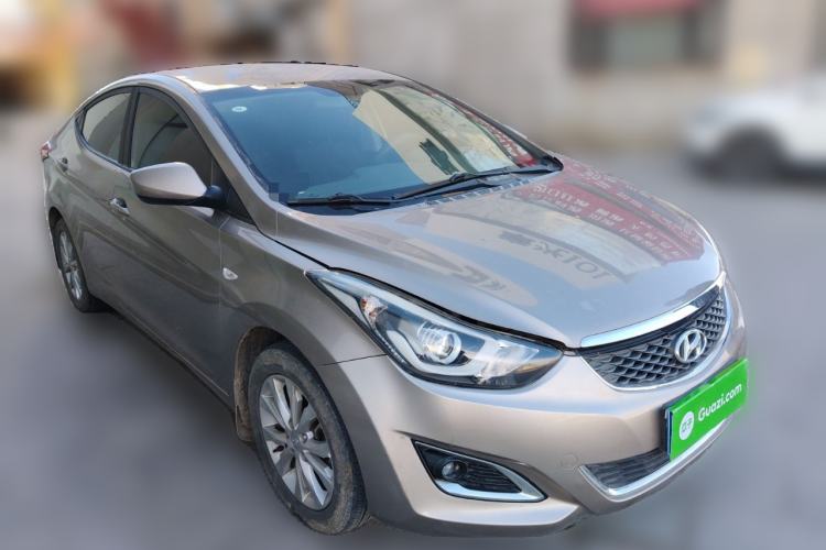 Used Hyundai Elantra (5th Generation / Langdong) 2016 1.6L Manual Fashion Edition Front Right 45 Deg