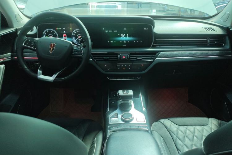 Used Hongqi HS5 2019 2.0T Smart Connect Flagship All-Wheel-Drive Version Center Console