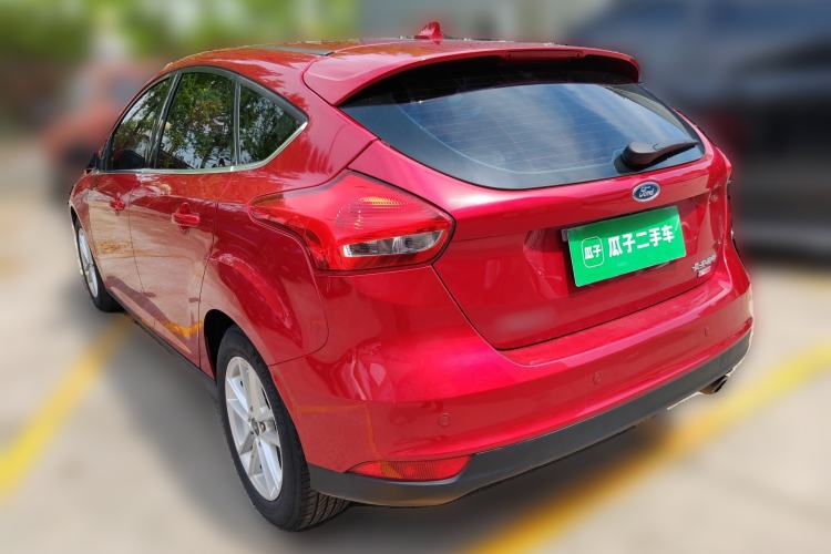 Used Ford Focus 2017 Hatchback EcoBoost 180 Automatic Elite Model Rear Left 45 Deg