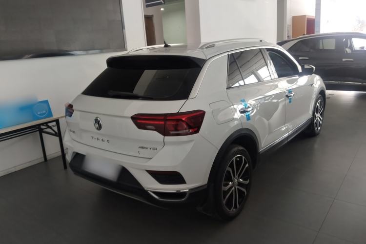 Used Volkswagen T-ROC 2020 280TSI DSG Two-Wheel Drive Comfort Version Rear Right 45 Deg