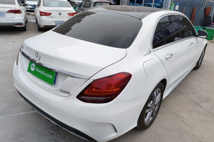 Used Mercedes-Benz C-Class 2021 C 200 L Fashion Edition Sport Version Rear Right 45 Deg