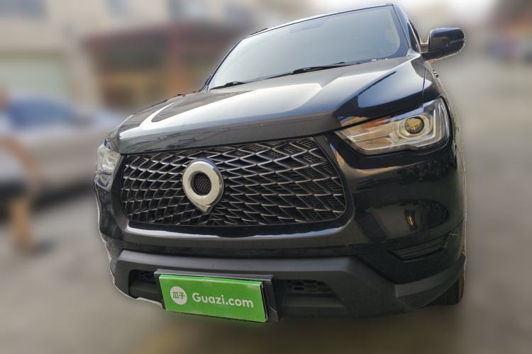 Used Great Wall Poer 2021 2.0T Commercial Version Automatic Diesel Two-Wheel Drive Elite Trim with Long Bed – GW4D20M Front