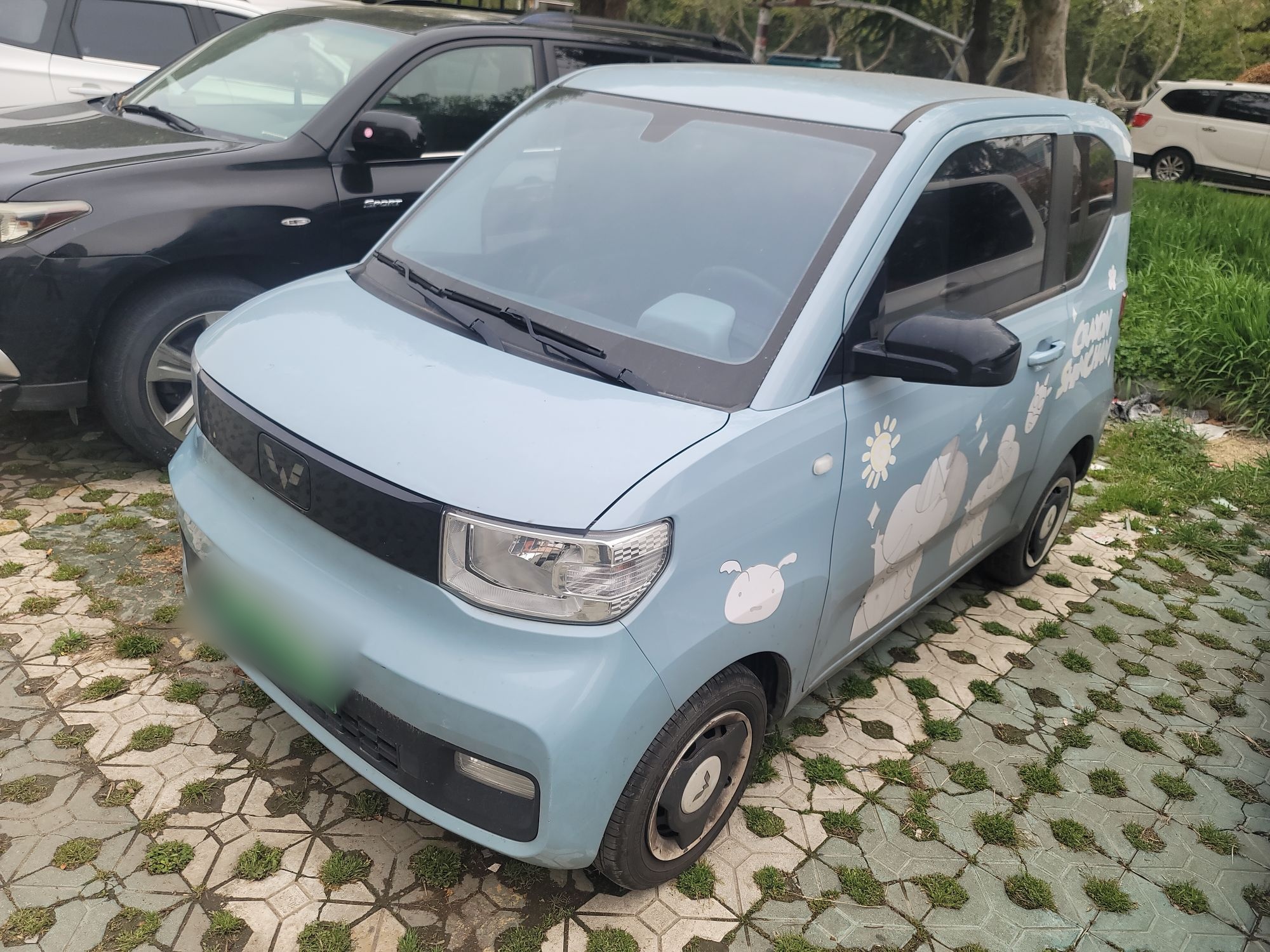 Parte inferior delantera