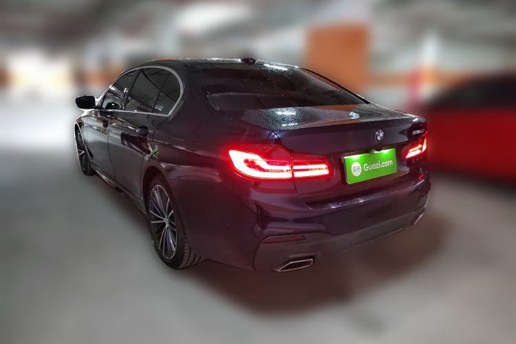 Used BMW 5 Series 2020 530Li Leading Model M Sport Package Rear Left 45 Deg