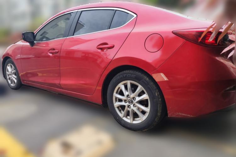 Used Mazda 3 Axela 2016 Sedan 1.5L Manual Comfort Model Rear Left 45 Deg