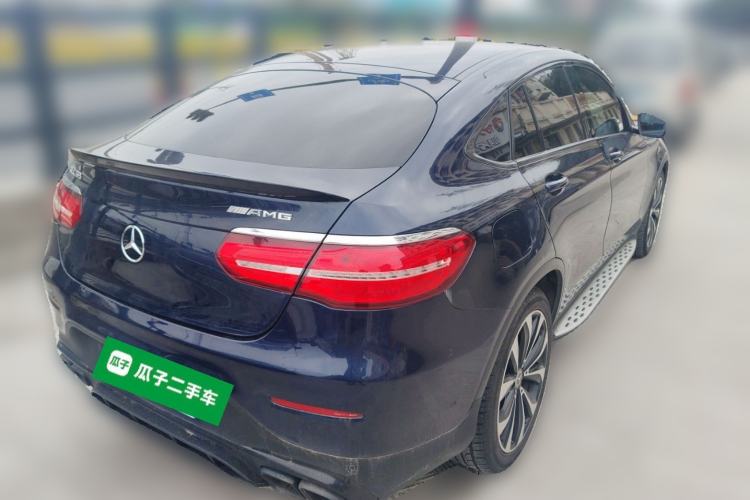 Used Mercedes-Benz GLC Coupe 2018 GLC 260 4MATIC Coupe SUV Rear Right 45 Deg