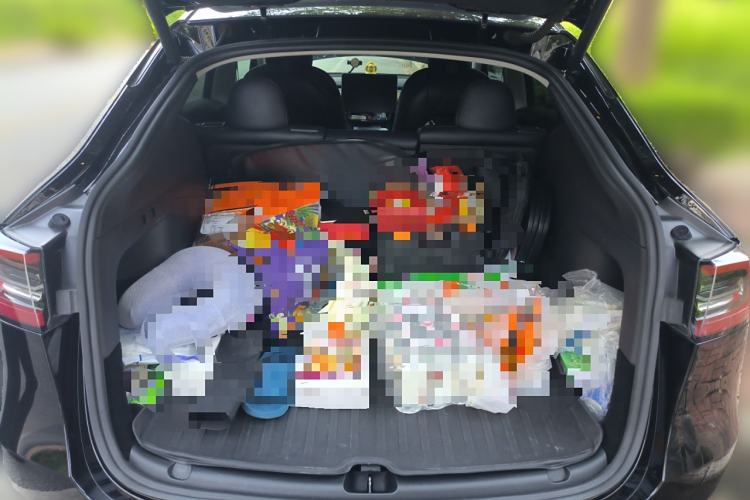 Used Tesla Model Y 2021 Performance High-Performance All-Wheel-Drive Version Trunk