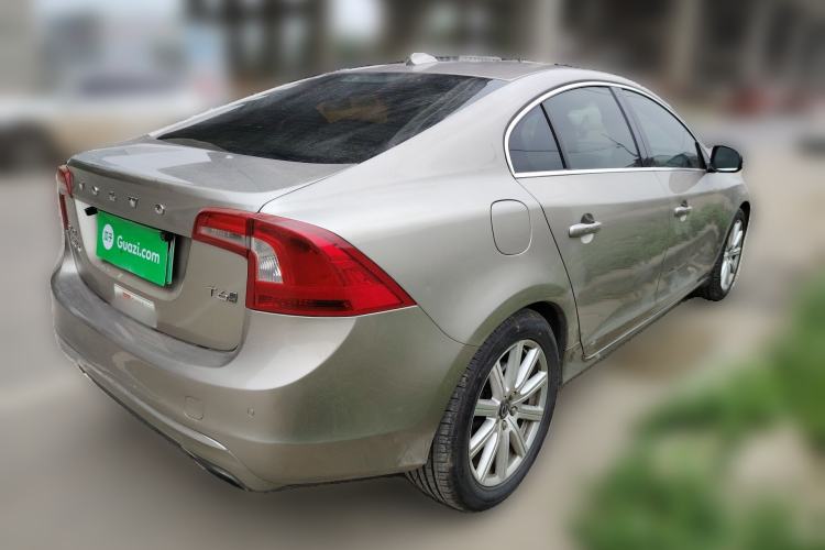 Used Volvo S60 New Energy 2015 S60L E-Drive Hybrid T6 Smart Drive Edition Rear Right 45 Deg