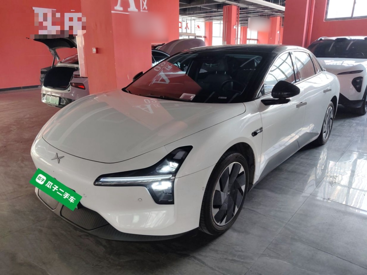 تحت مقدمة السيارة