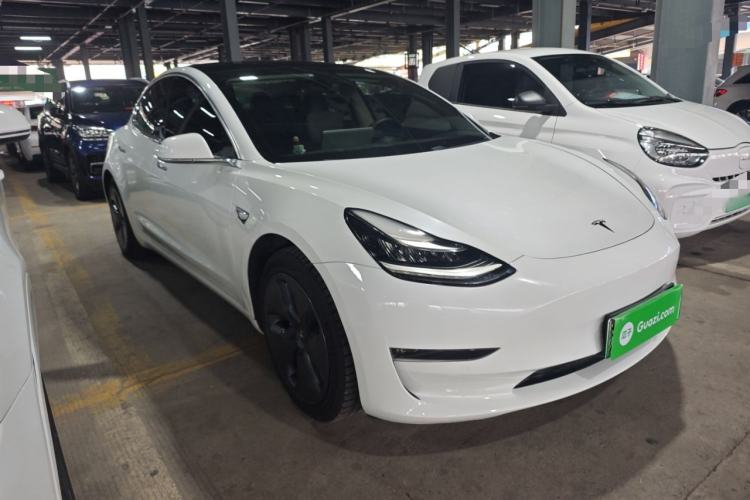 Used Tesla Model 3 2020 Refreshed Version Long-Range Rear-Wheel Drive Front Right 45 Deg