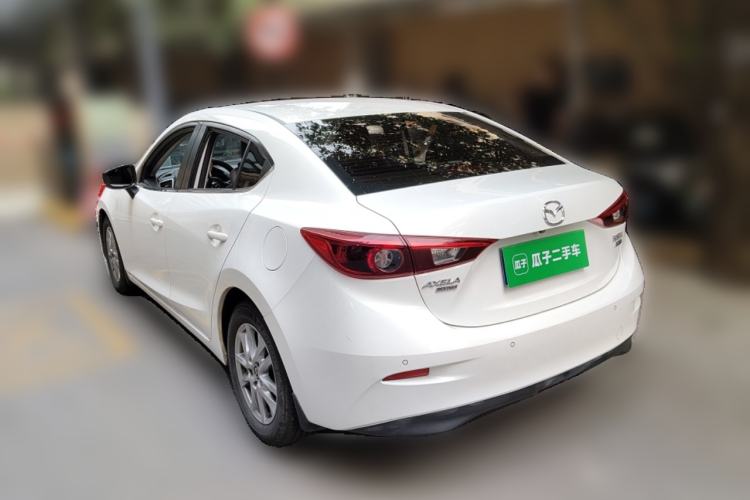 Used Mazda 3 Axela 2017 Sedan 1.5L Automatic Luxury Model China VI Standard Rear Left 45 Deg