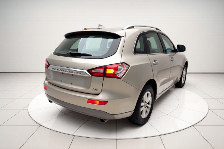 Used Zotye T600 2016 1.5T Manual Luxury Edition Rear Right 45 Deg