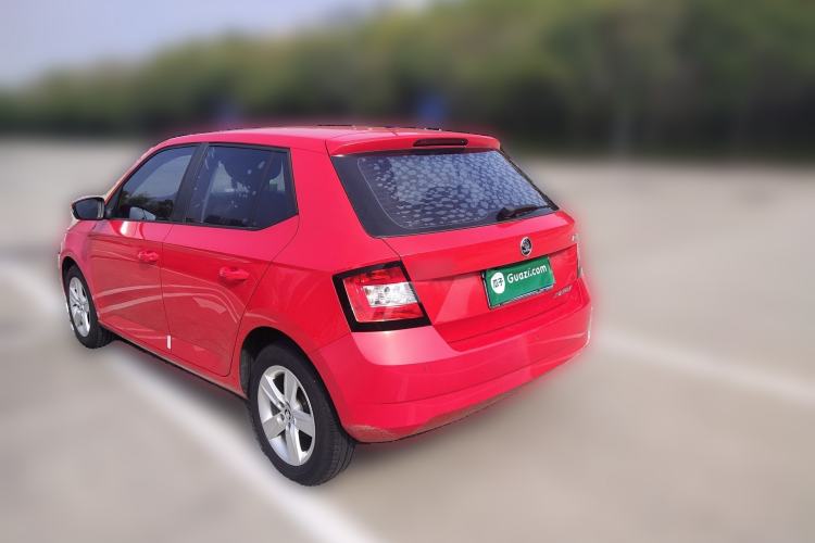 Used Skoda Fabia 2017 1.4L Automatic Car Enjoy Edition Rear Left 45 Deg