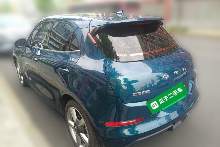 Used ORA Good Cat 2021 400km Standard Range Venus Edition Lithium Iron Phosphate Rear Left 45 Deg