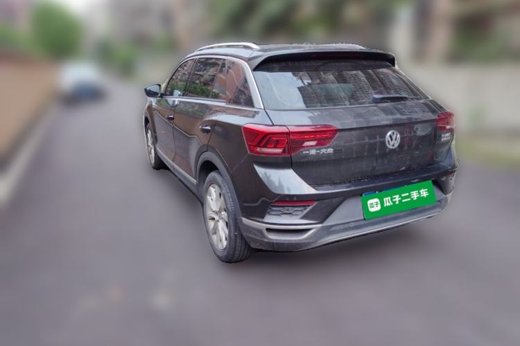 Used Volkswagen T-ROC 2019 230TSI DSG Two-Wheel-Drive Advanced Version China VI Standard Rear Left 45 Deg