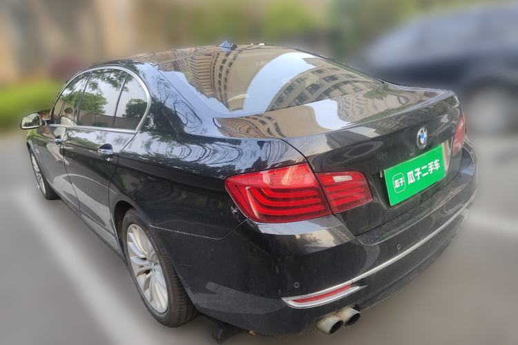 Used BMW 5 Series 2014 525Li Luxury Design Package Rear Left 45 Deg