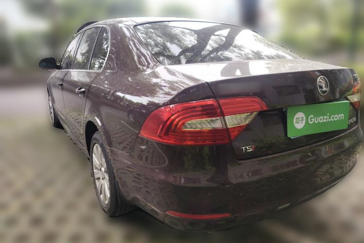 Used Skoda Superb 2013 1.4TSI DSG Sport Edition Rear Left 45 Deg