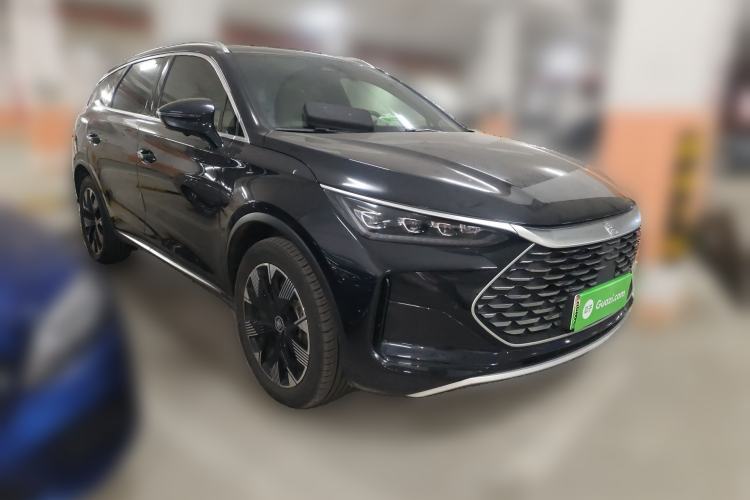 Used BYD Tang New Energy 2024 DM-i Glory Edition 112KM Flagship Model Front Right 45 Deg