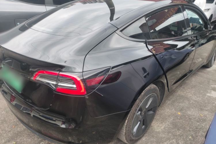 Used Tesla Model 3 2022 Rear-Wheel-Drive Version Rear Right 45 Deg