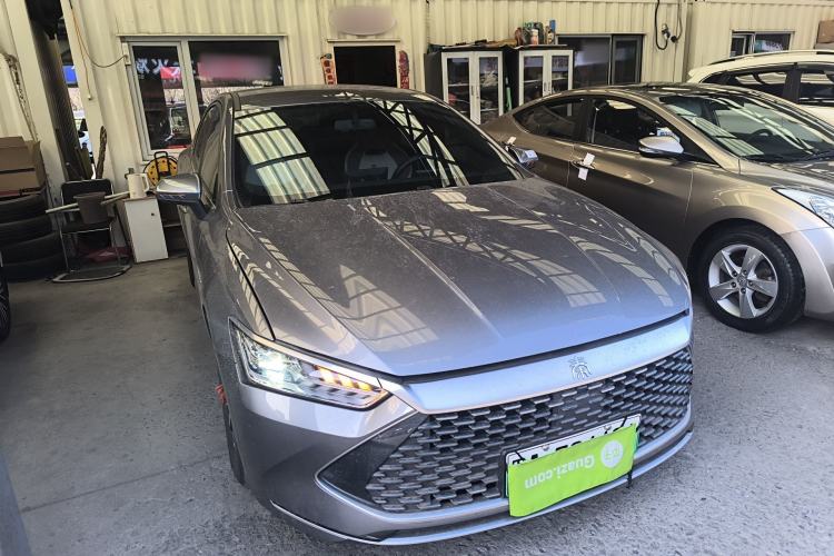 Used BYD Qin PLUS 2023 Champion Edition DM-i 55KM Leading Model Front Right 45 Deg