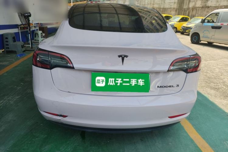Used Tesla Model 3 2021 Standard Range Rear-Drive Upgraded Version Rear