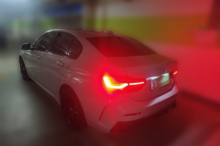 Used BMW 1 Series 2023 120i M Sport Night Edition Rear Left 45 Deg