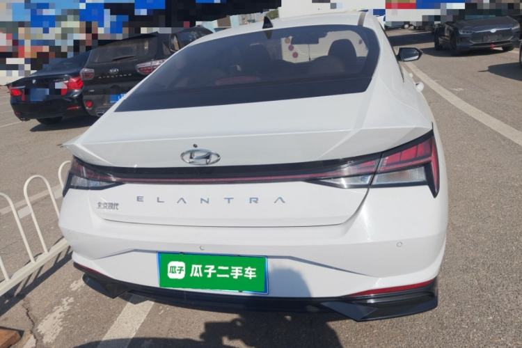 Used Hyundai Elantra 2022 1.5L CVT LUX Prestige Edition Rear