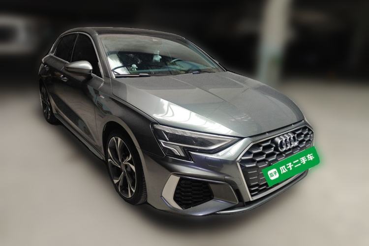 Used Audi A3 2021 Sportback 35 TFSI Luxury Sports Model Front Right 45 Deg