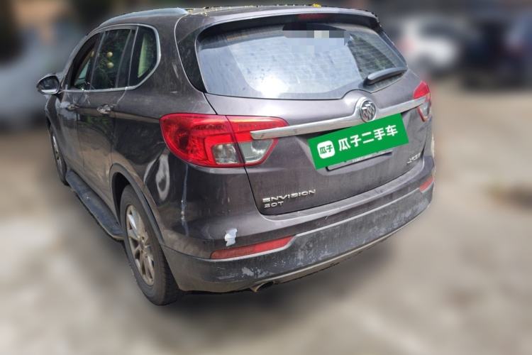 Used Buick Envision 2017 20T Two-Wheel Drive Elite Version Rear Left 45 Deg