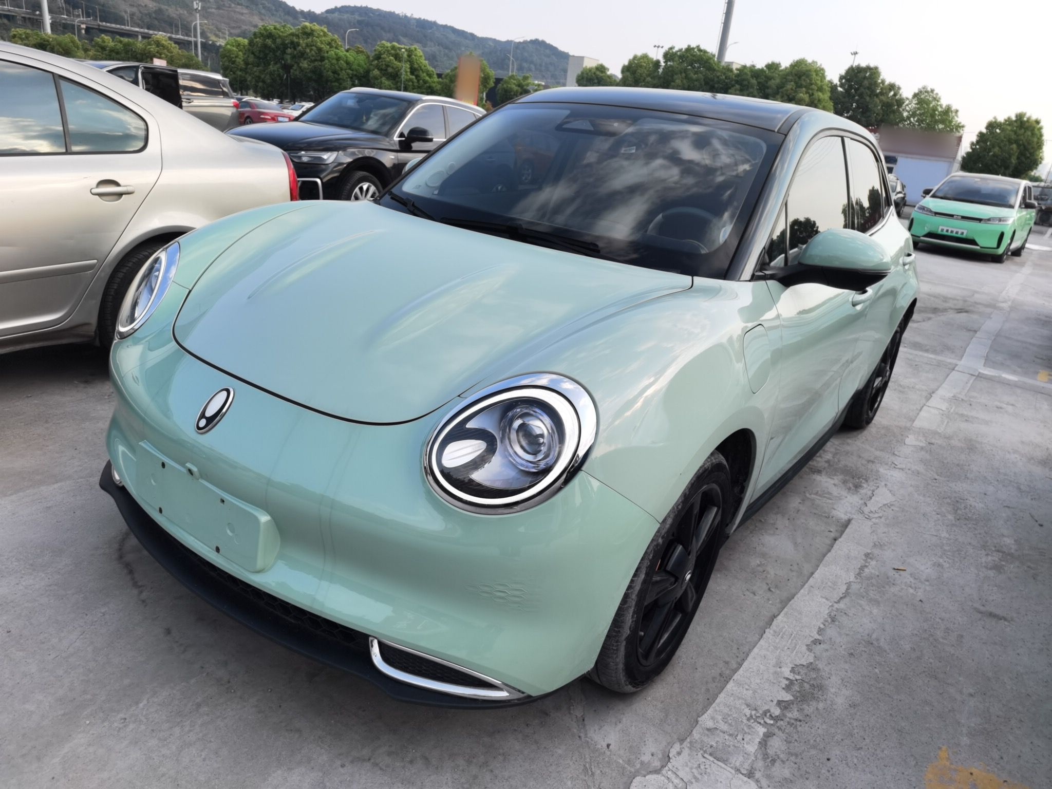 تحت مقدمة السيارة