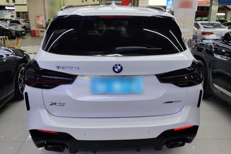 Used BMW X3 2022 xDrive30i Luxury Model M Night Sky Package Rear