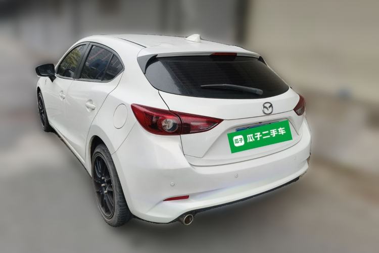 Used Mazda 3 Axela 2017 Hatchback 2.0L Automatic Sport Model China V Emission Standard Rear Left 45 Deg