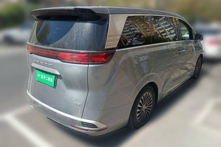 Used Denza D9 2022 DM-i 970 Four-Wheel Drive Prestige Model Rear Right 45 Deg