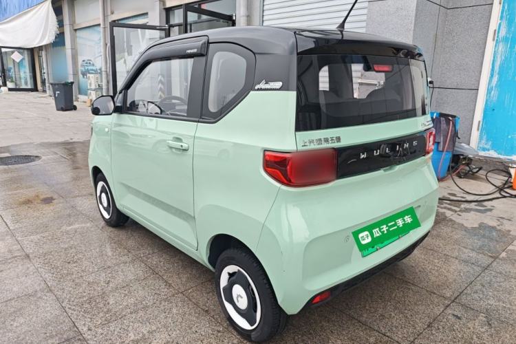 Used Wuling Hongguang MINIEV 2021 Macaron Premium Model – Lithium Iron Phosphate Rear Left 45 Deg