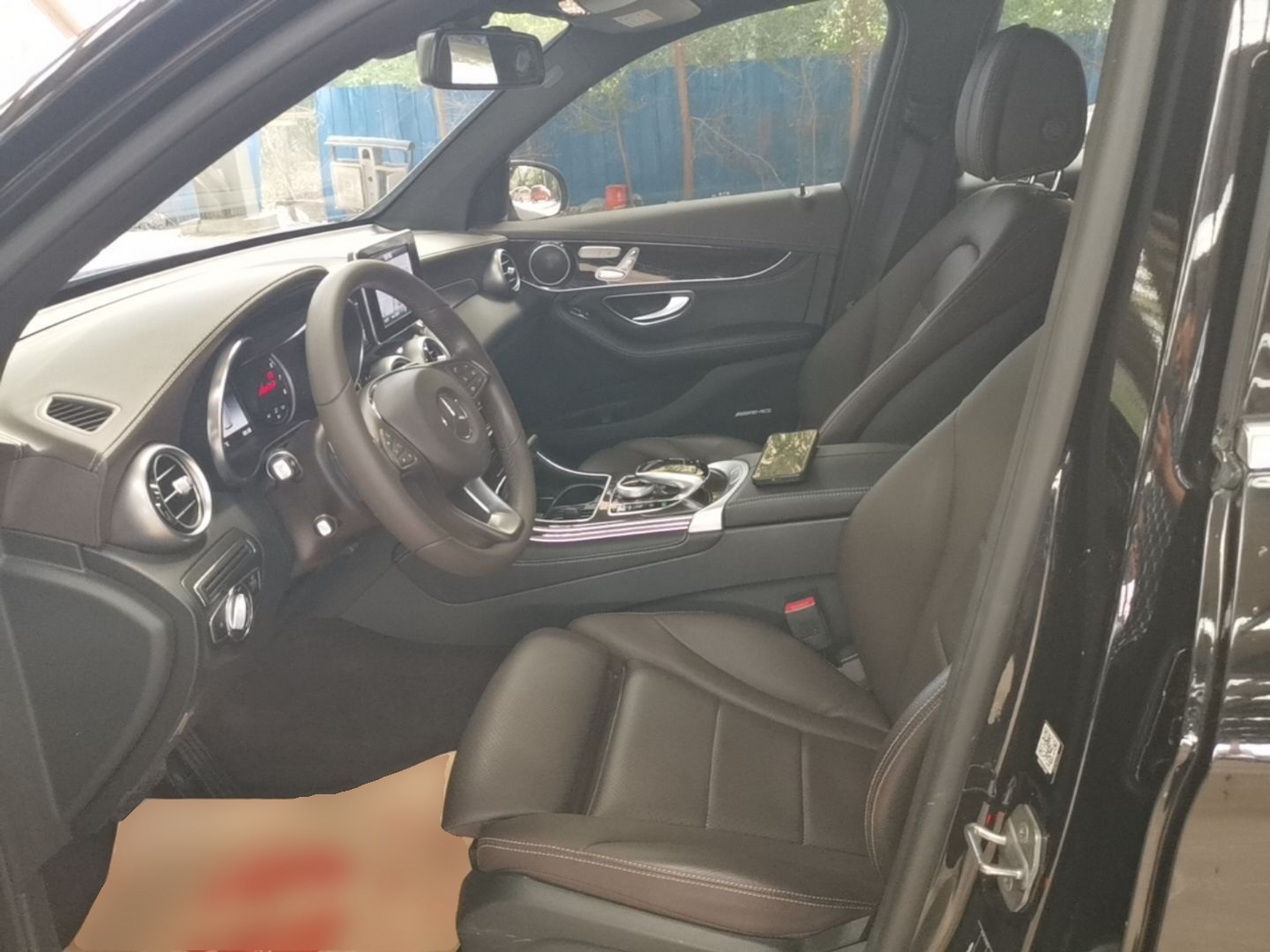 Avant de la voiture