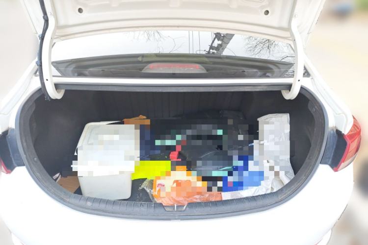 Used Hyundai Verna (new generation) 2016 1.4L Manual Cool Edition GLS Trunk