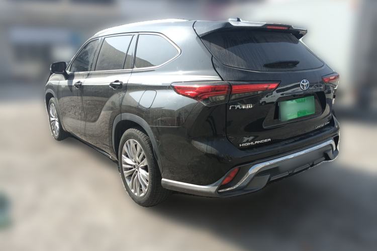 Used Toyota Highlander 2022 Dual-Engine 2.5L Four-Wheel Drive Supreme Edition 7-Seater Rear Left 45 Deg