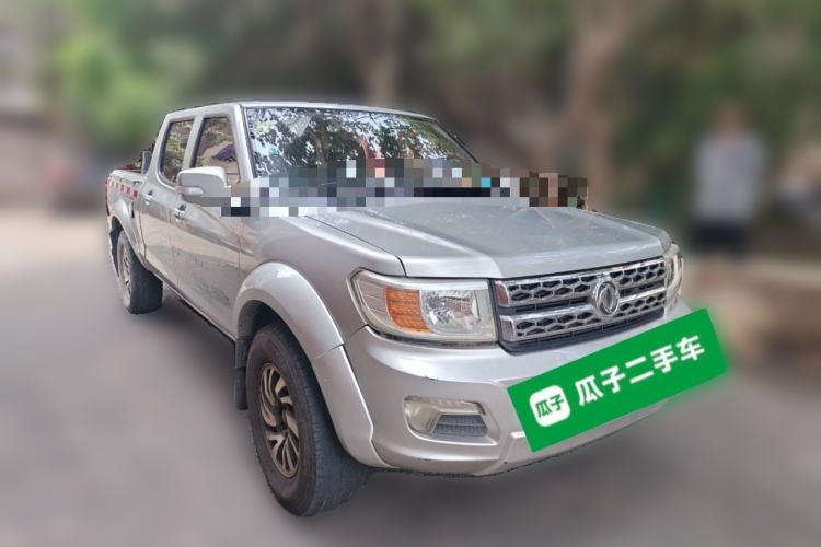 Used Dongfeng Ruichi 2017 2.5T Diesel Two-Wheel Drive Standard Version with Long Cargo Bed – ZD25T5 Front Right 45 Deg