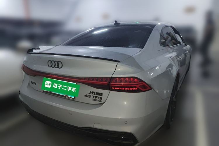 Used Audi A7L 2024 45 TFSI quattro RS Performance Edition Rear Right 45 Deg