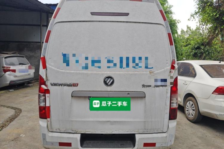 Used Foton Scenic G7 2016 2.0L Commercial Version Long Wheelbase High Roof – 486EQV4 Rear